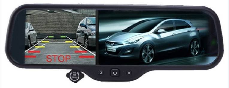 4-3- LCD G-sensor Night Vision GPS Car Camera DVR Wifi Android 4-0 system Car Rearview Mirror 1080P